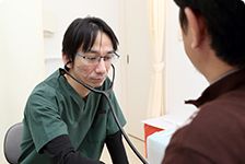3人の内科専門医による的確な診断